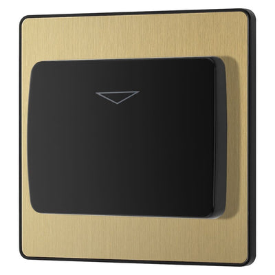 BG Evolve Satin Brass Key Card Switch PCDSBKYCSB