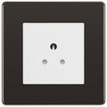 BG Nexus Screwless Black Nickel 2A Unswitched Socket FBN28MW