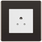 BG Nexus Screwless Black Nickel 2A Unswitched Socket FBN28MW by British General (BG-FBN28MW)
