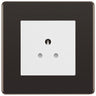 BG Nexus Screwless Black Nickel 2A Unswitched Socket FBN28MW by British General (BG-FBN28MW)