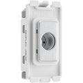 BG RBSFLEX Nexus Grid Brushed Steel 10mm Flex Outlet Module