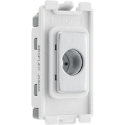 BG RBSFLEX Nexus Grid Brushed Steel 10mm Flex Outlet Module by British General (BG-RBSFLEX-Shopify-SA_1)