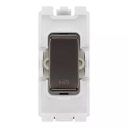 BG RRFNBN Black Nickel 20 Amp Double Pole Appliance Grid Switch Labelled Fan by British General (BG-RRFNBN+RBN30)