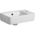 Geberit Selnova Compact RH Countertop Basin 400mm - 1 Tap Hole - 501.517.00.7