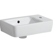 Geberit Selnova Compact RH Countertop Basin 400mm - 1 Tap Hole - 501.517.00.7 by Geberit (Geberit-501.517.00.7)