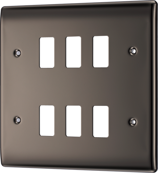 RNBN6 Front - The Grid modular range from British General allows you to build your own module configuration with a variety of combinations and finishes.