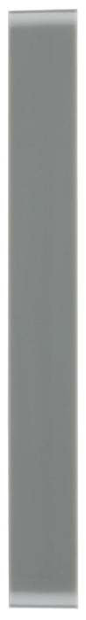 BG Nexus Grey 1 Gang Single 10mm Depth Square Spacer Frame Back Box Plate by British General (BG-817/G)
