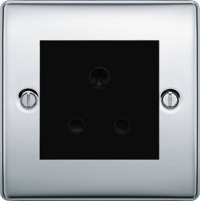 BG Nexus Metal Polished Chrome 5A Unswitched Socket NPC29B