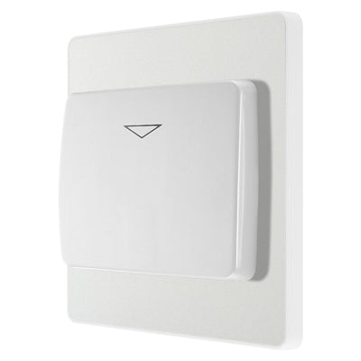 BG Evolve Pearlescent White Key Card Switch PCDCLKYCSW