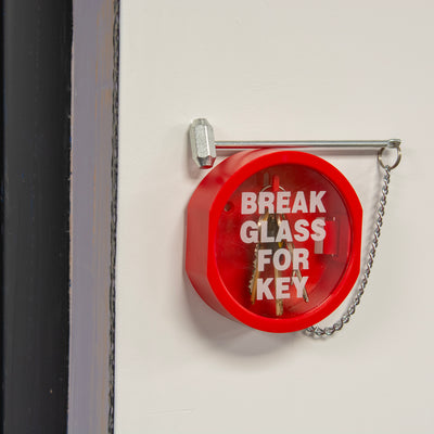 Extinguishers & Equipment: Plastic Fronted "Break Glass" Keybox Keybox Only by FireChief (Safelincs-HSKB2)