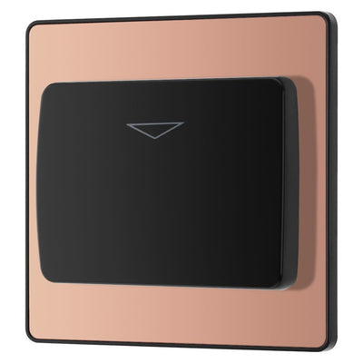 BG Evolve Polished Copper Hotel Key Card Switch PCDCPKYCSB