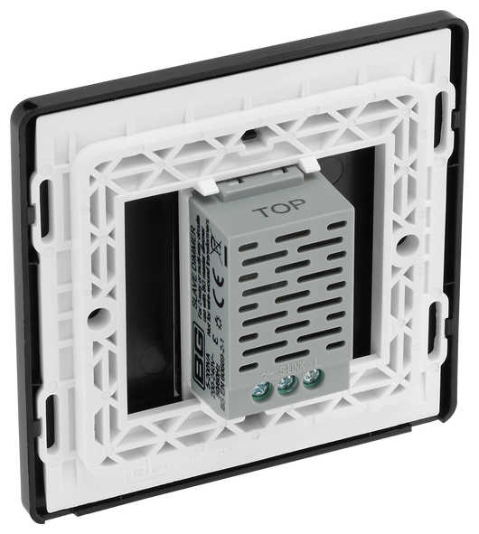 PCDCPTDS1B Back - This Evolve Polished Copper single secondary trailing edge touch dimmer allows you to control your light levels and set the mood. 