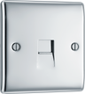 Newlec British General NPCBTM1 Nexus Metal Polished Chrome 1 Gang Master Telephone Socket by Newlec (Newlec-BG-NPCBTM1-Shopify_1)