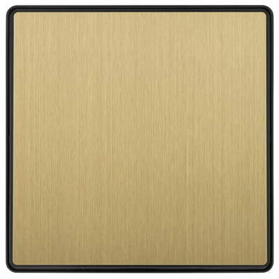 BG Evolve Satin Brass 1-Gang 2-Way 20A Edge to Edge Rocker Light Switch | PCDSB12EB by British General (BG-PCDSB12EB)