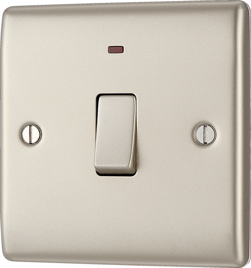 NPR31 Front - This 20A double pole switch with indicator from British General has been designed for the connection of refrigerators water heaters, central heating boilers and many other fixed appliances.