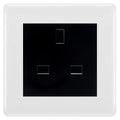 BG Nexus White Moulded 13A Unswitched Socket NWMUSSB