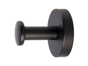 Corby Harrogate Single Clothes Hook in Black by Corby of Windsor