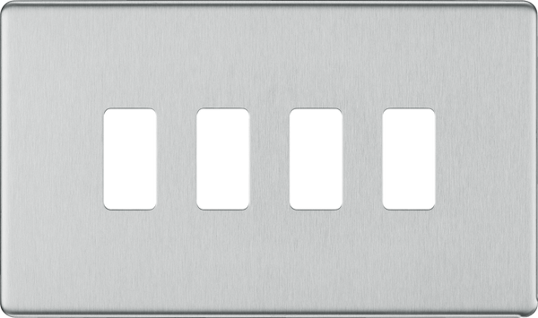 RFBS4 Front - The Grid modular range from British General allows you to build your own module configuration with a variety of combinations and finishes.