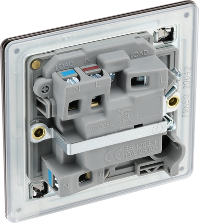 BG FBN50 Nexus Screwless Flat-Plate Switched Fused Connection Spur Unit 13A