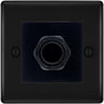 BG Nexus Matt Black 45A Flex Outlet Euro Module | Black Insert by British General (BG-NFBEMS2+EM45AFO)