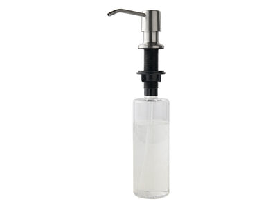 Bremmer Vena Sink Soap Dispenser in Brushed Steel