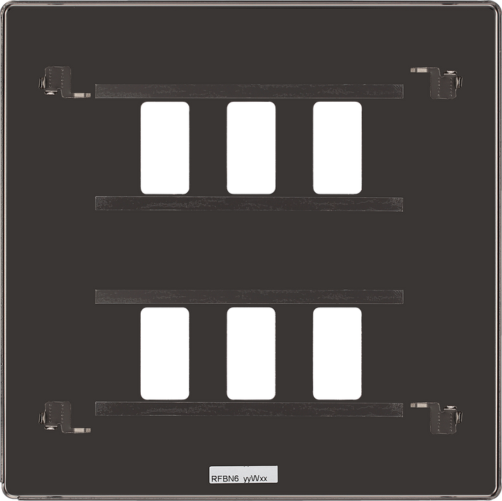 RFBN6 Back - The Grid modular range from British General allows you to build your own module configuration with a variety of combinations and finishes.