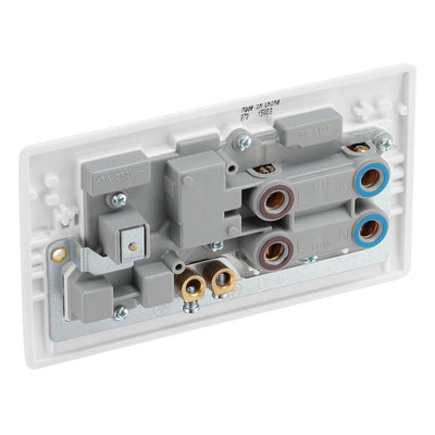 BG 870 Moulded Round Edge | White | 45A Switch 13A Switched Socket Neon Cooker Control Unit