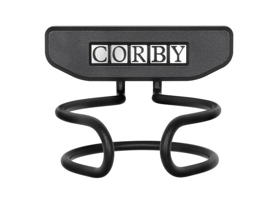 Corby Bromley Hair Dryer Ring in Black by Corby of Windsor (Corby-26066)