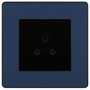BG Evolve Matt Blue 2A Unswitched Socket PCDDB2AUSSB by British General (BG-PCDDB2AUSSB)