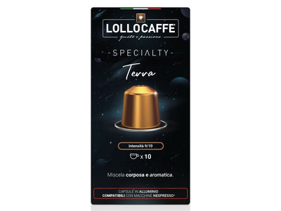 Lollo Caffé Terra Coffee Capsules, Qty 100 Pods