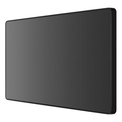 BG Evolve Black Chrome Double Blank Plate PCDBC95B with 35mm Steel Back Box