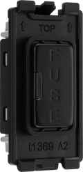 BG RFBFUSE Nexus Grid Matt Black 13A Fuse Holder Module
