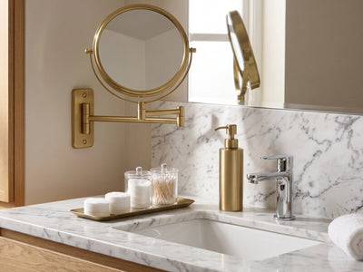 Corby Salisbury 350ml Soap Dispenser in Brushed Brass