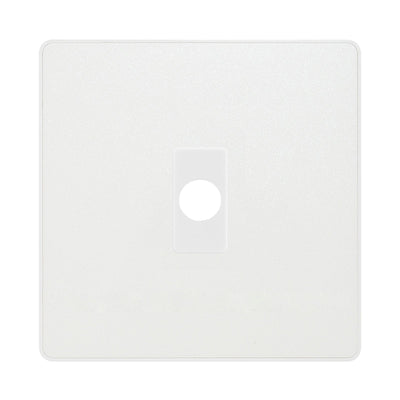 BG Evolve Pearlescent White Flex Outlet Socket White Insert PCDCLFLEXW by British General (BG-PCDCLFLEXW)