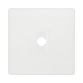 BG Evolve Pearlescent White Flex Outlet Socket White Insert PCDCLFLEXW
