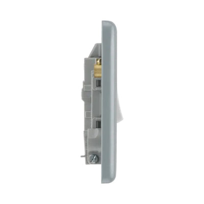 BG MC531 Metal Clad | 1 Gang 20A Flex Outlet Neon Switch by British General (BG-MC531)