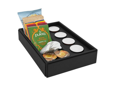 Corby Highland Coffee Pod Holder in Black Leather by Corby of Windsor (Corby-26820)