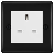 BG Nexus Matt Black 13A Unswitched Socket NFBUSSW by British General (BG-NFBUSSW)
