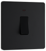 BG Evolve PCDMB31B Matt Black 20A 2 Pole LED Switch-Black Insert by British General (BG-PCDMB31B-Shopify-SA_1)