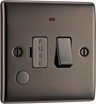BG NBN53 Nexus Metal Black Nickel 13A Flex Output Neon Switched Fused Spur Unit by British General (BG-NBN53-Shopify-SA_1)