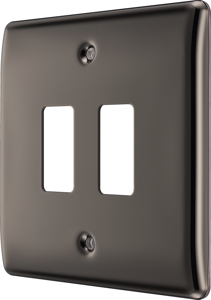 RNBN2 Side - The Grid modular range from British General allows you to build your own module configuration with a variety of combinations and finishes.