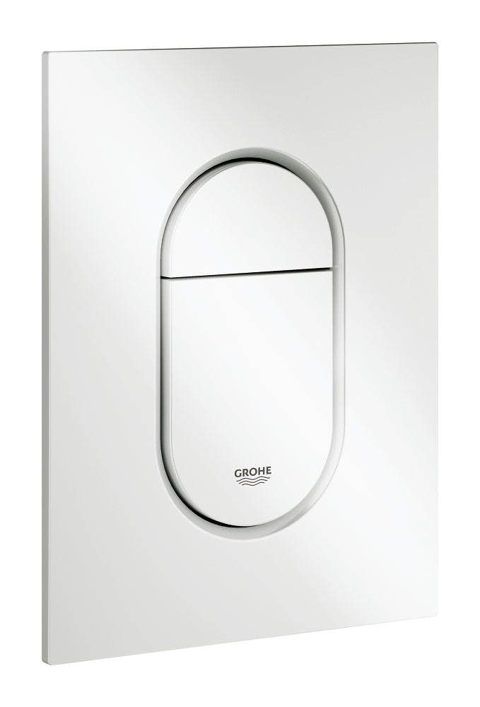 Grohe Arena Cosmopolitan S Dual Flush Plate - Alpine White - 37624SH0