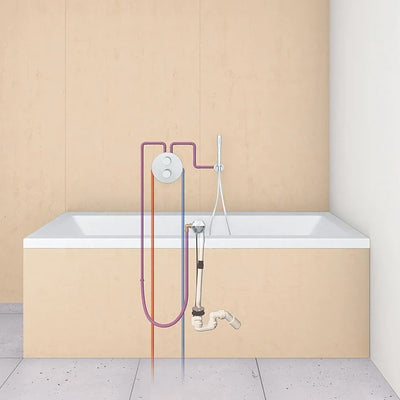 Grohe TALENTOFILL Inlet Pop Up and Waste System Chrome - 19952000