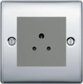 BG Nexus Metal Polished Chrome 2A Unswitched Socket NPC28G
