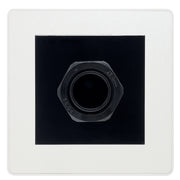 BG Evolve Pearlescent White 45A Flex Outlet Euro Module | Black Insert by British General (BG-PCDCLEMS2W+EM45AFO)