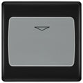 BG Nexus Matt Black Key Card Switch NFBKYCSG