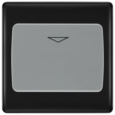 BG Nexus Matt Black Key Card Switch NFBKYCSG by British General (BG-NFBKYCSG)