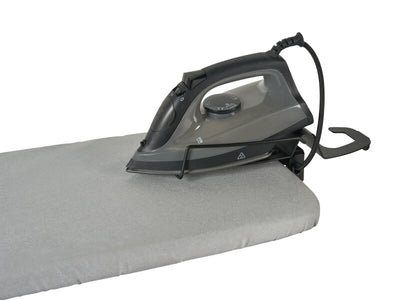Corby Sutton Table Top Ironing Centre in Light Grey with 1600W Steam Iron (Y-879) - UK Plug