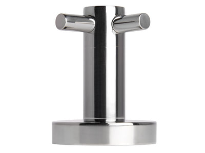 Corby Harrogate Double Clothes Hook in Polished Steel