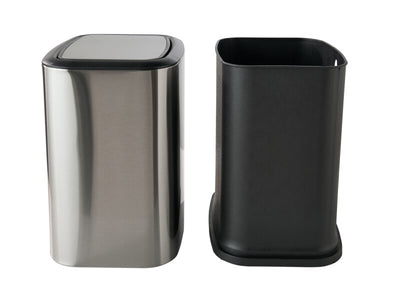 Corby Stockbridge 12L Swing Top Bin in Brushed Steel
